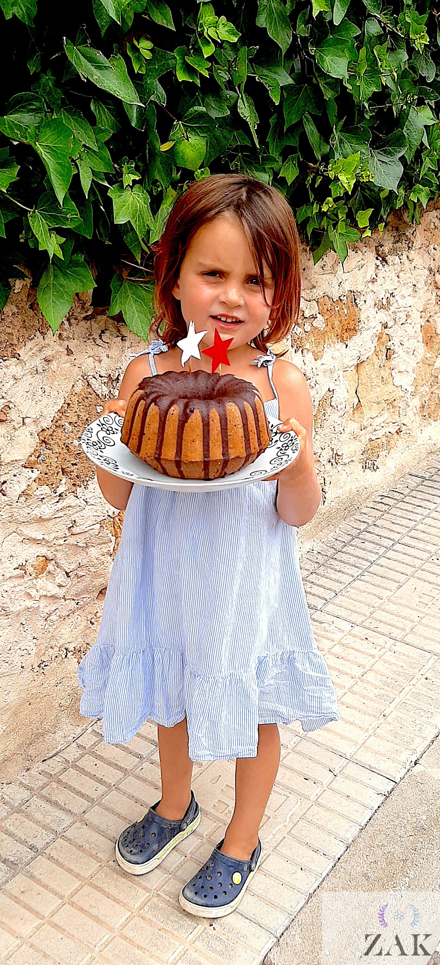Bundt de algarroba sin azucar