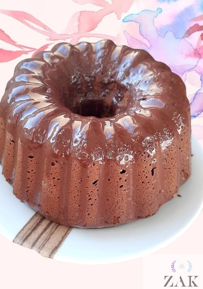 Bundt de algarroba sin azucar