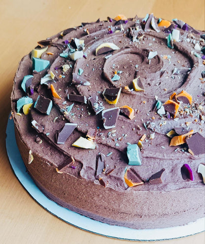 Chocolate &amp; Carob Cake: ChocoNamasté