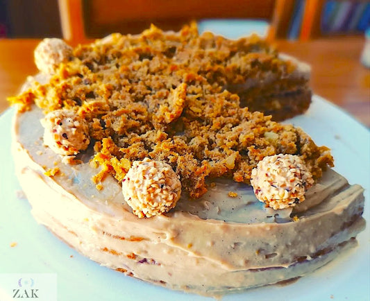 Tarta de Zanahoria lácteo & glutén free