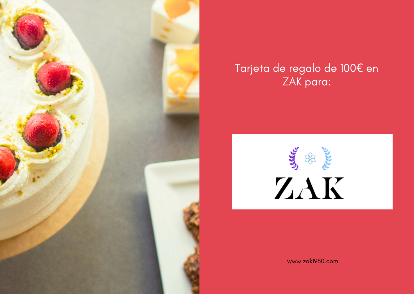 Regala una tarjeta de regalo a los que más quieres 100€